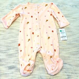 NWT Carters 3 mo footie
